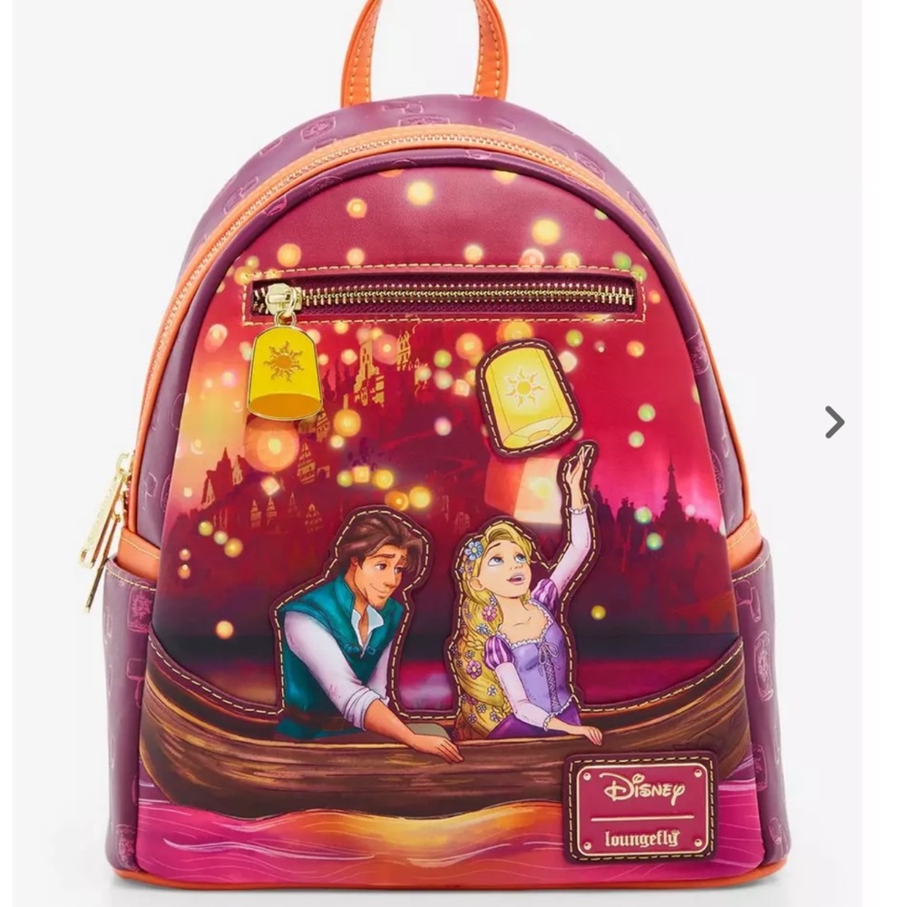 New Tangled Rapunzel Boat Lanterns Mini Backpack